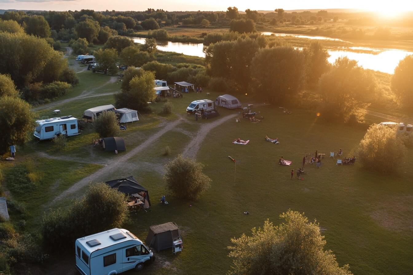 Fabelhafte Campingplatz Bei Gteborg Bildnull