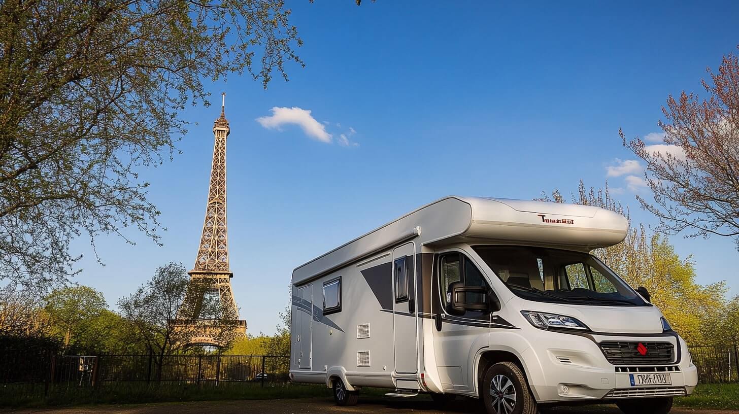 Elegantes Wohnmobil Frankreich Stellpltze Bilder